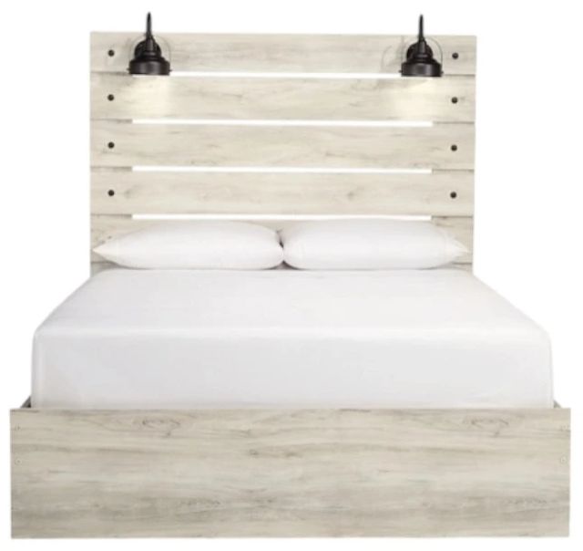 Signature Design by Ashley® Cambeck Whitewash Queen Panel Bed-2