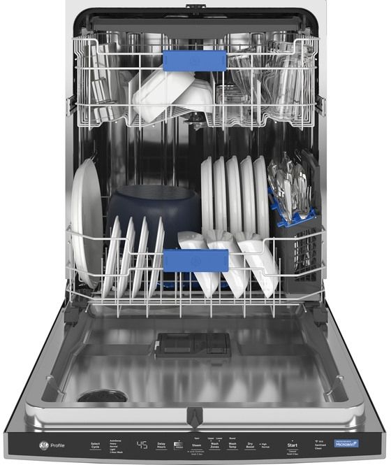 GE Profile™ 24" Fingerprint Resistant Stainless Steel Built-In Dishwasher-3