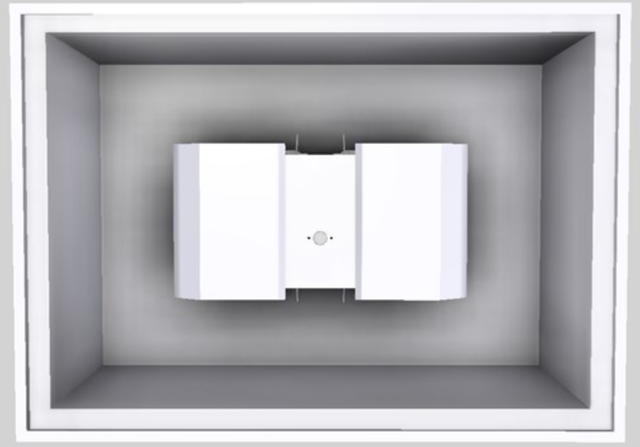 Vent-A-Hood® Designer Series 42" White Island Range Hood-2