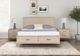 Furniture of America® Sandnes 4-Piece Light Oak Transitional Queen Bedroom Set-3