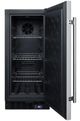 Summit® 15" 2.5 Cu. Ft. Stainless Steel Upright Freezer-1