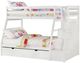 ACME Furniture Jason White Twin Over Full Bunk Bed with Trundle and Four Drawer Storage-0