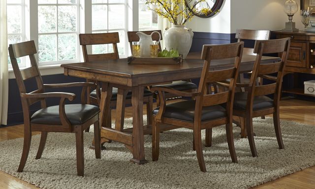 A-America® Ozark Plank Arm Chair-1