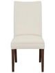 Fairfield® Customizable Entree Dining Concave Tall Back Dining Chair with Tobacco Legs-1