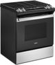 Whirlpool® 30" Stainless Steel Slide In Gas Range-2