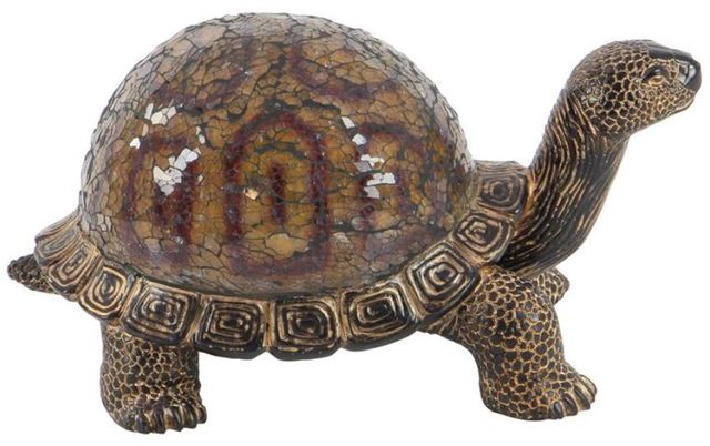 Deco Marche Brown Turtle Decorative Sculpture-0