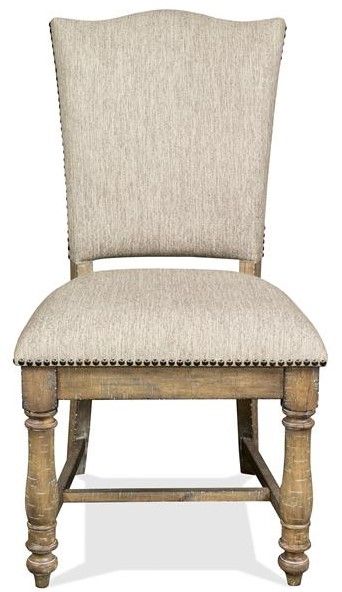 Riverside Furniture Sonora Gray/Snowy Desert Upholstered Dining Side Chair-1