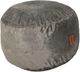 CordaRoy's® Gray Plush Fur Pouf Footstool-0