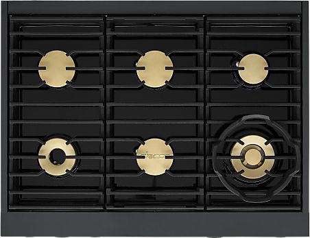 Dacor® 36" Graphite Stainless Pro Style Dual Fuel Range-2