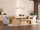 Transformer Round Bench - Scandinavian Oak-1