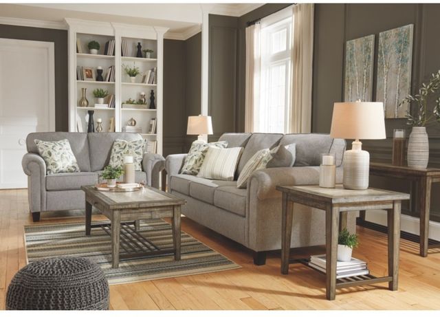 Signature Design by Ashley® Alandari Gray Sofa-4