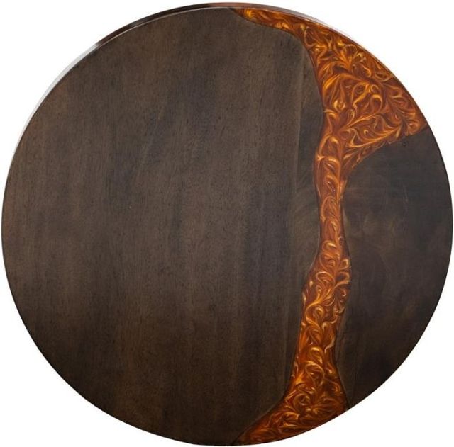 International Furniture Direct Raramuri Brown End Table-3