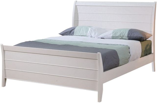 Coaster® Selena White Full Youth Bed -0