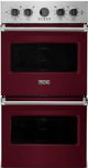 Viking® Professional 5 Series 26.5" Electric Double Oven Built In-Burgundy-0