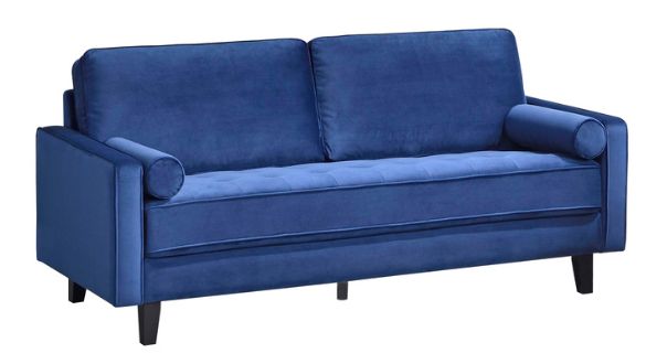 Mazin Furniture Toulouse Blue Sofa-0