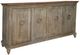 International Furniture Direct Capri Brown/Olive Media Console-0