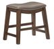 Mazin Furniture Gray 18" Upholstered Stool-0