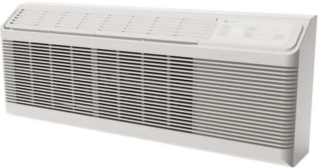 GE Zoneline® 12,000 BTU's Grey White Heat Pump-1