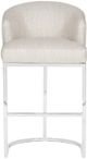 Vanguard® Furniture Vanguard Index Porcelain/Polished Nickel Bar Stool-1