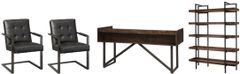 Signature Design by Ashley® Starmore 4-Piece Home Office Desk Set