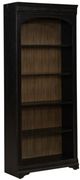 Liberty Furniture Meritage Aged Charcoal/Caramel Bunching Bookcase-0