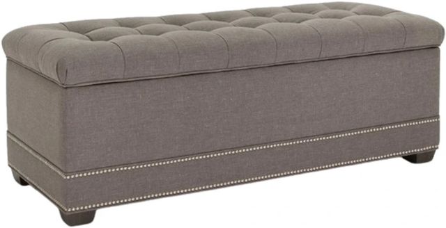 Smith Brothers Customizable 895 Storage Ottoman-0
