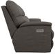 La-Z-Boy® Trouper Gray Leather Power Reclining Sofa with Headrest-3