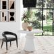 TOV Furniture Lupita White 42" Round Dinette Table-1