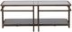 Furniture Classics Buckroe Tempered Glass Top Coffee Table with Iron Base-1