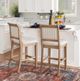Linon Emerson Gray Wash Counter Stool-1