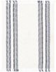 Surya Avila Navy/Ivory 50"x60" Throw Blanket-1