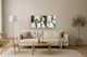 Classy Living Gilded Harmony Circles Abstract Wall Art-1