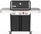 Weber® Genesis E-325 3-Burner Black Freestanding Liquid Propane Gas Grill-0