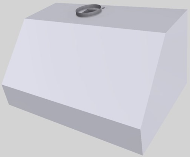 Vent-A-Hood® 36" White Wall Mounted Range Hood-1
