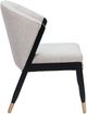 Zuo® Modern Pula Black/Gold/Misty Gray Dining Side Chair-2