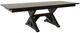 Mavin Customizable 72" Rectangular Extendable Dining Table with 12" Leaf-0