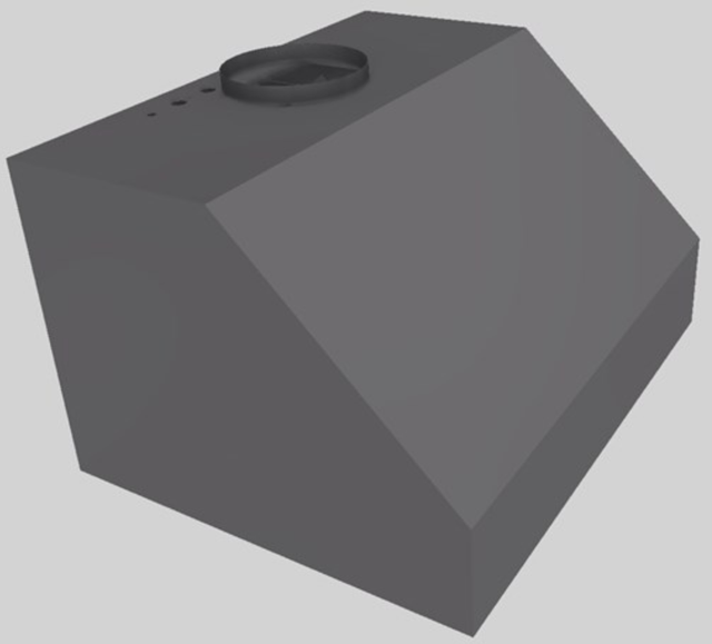 Vent-A-Hood® 30" Gunsmoke Wall Mounted Range Hood-3