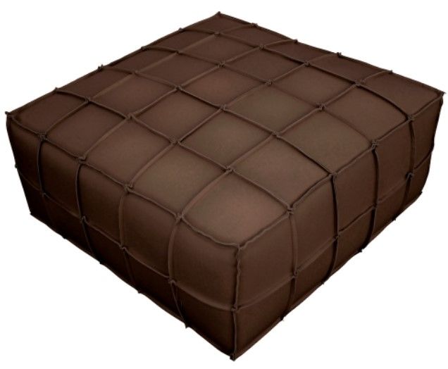 Mazin Furniture Bahia Chocolate Brown Ottoman-2
