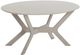 Telescope Casual Customizable Wexler Sling Marine Grade Polymer/Wooden Outdoor Oval Coffee Table-0