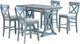 Coast2Coast Home™ Belsey 2-Piece Blue Counter Stool Set-3