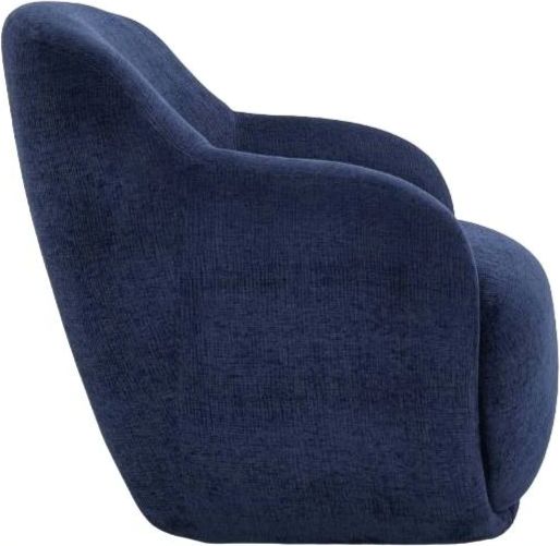 Moe's Home Collection Stevie Navy Lounge Chair-2