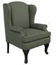 Best® Home Furnishings Customizable Sylvia Wing Back Chair with Espresso Legs-0