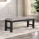 New Classic® Home Furnishings Harrisburg Charcoal Bench-1