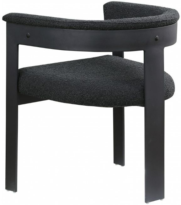 Meridian Furniture Romeo Black/Matte Black Dining Chair-3