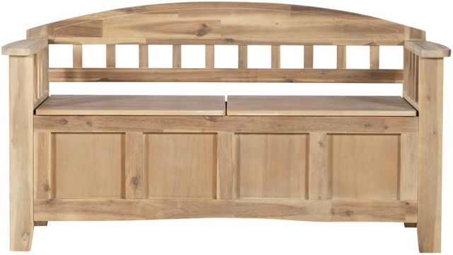 Linon Aria Natural Storage Bench-3