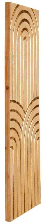 Deco Marche Light Brown Geometric Panel Wall Decor-1