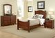 Vaughan-Bassett Hamilton Franklin Cherry Twin Panel Bed-2