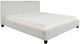 Signature Design by Ashley® Zuraleus White King Upholstered Panel Bed-0