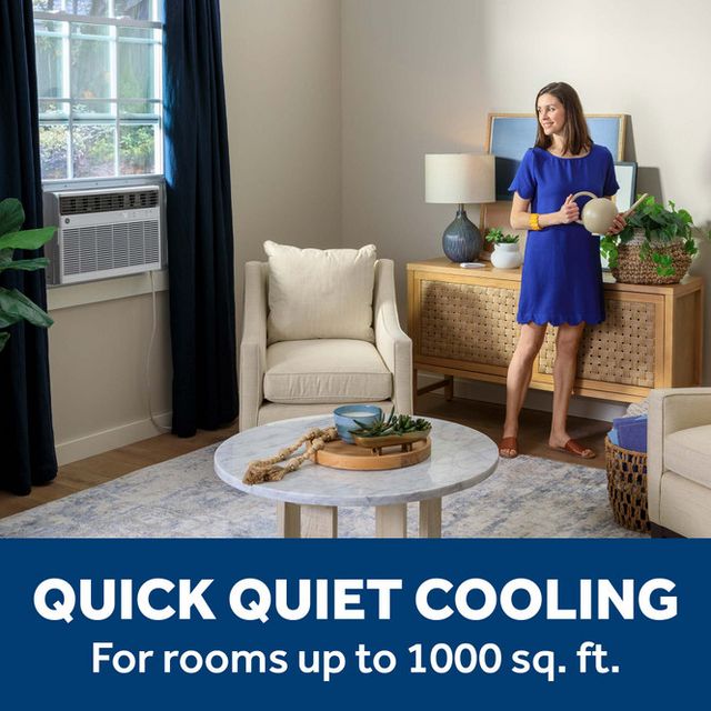 GE® 18,000 BTU Smart Heat/Cool Electronic Window Air Conditioner for Extra-Large Rooms up to 1000 sq. ft.-3