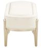 Michael Amini® Camellia Field Caramel Bench-3